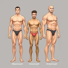 Mesomorfo, Ectomorfo e Endomorfo: O que é e como saber o seu biotipo