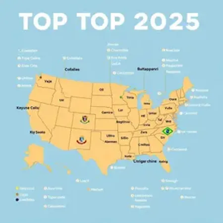 10 melhores cidades dos Estados Unidos em 2025 para brasileiros morar