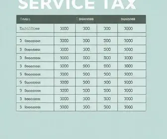 Imposto prestação de serviço simples: tabela atualizada