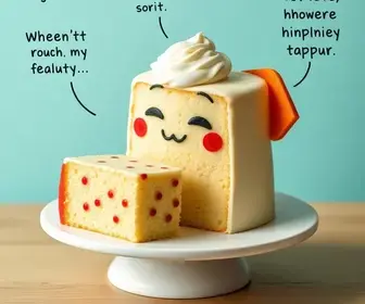 100 melhores frases engraçadas e memes para Bentô Cake